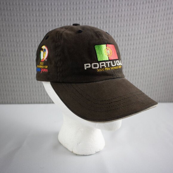 2002 Fifa World Cup Korea Japan Strapback Hat - Picture 1 of 8